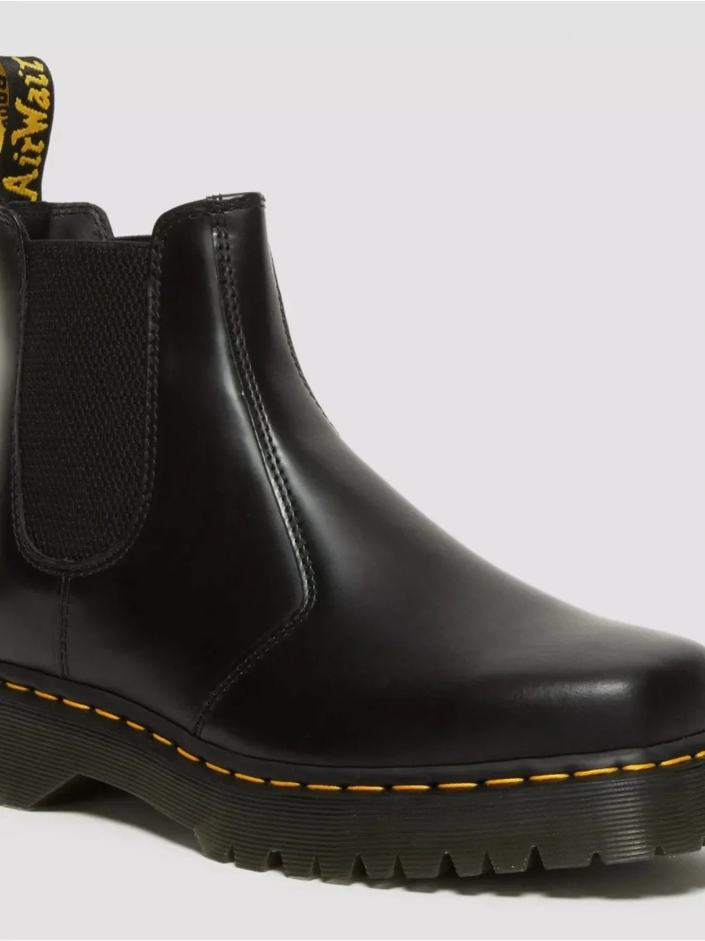 Dr. Martens 2976 BEX SQUARED TOE LEATHER CHELSEA BOOTS
